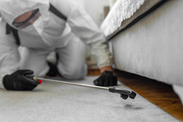 Professional Fumigation Services technician working in Mastic, NY